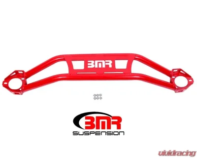 BMR Suspension Strut Tower Brace Front Twin Tube Design Red Dodge Challenger 2008-2019 - STB110R