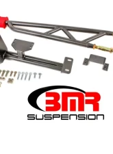 BMR Suspension Torque Arm Tunnel Mount Stock Exhaust W/DSL Black Chevrolet Camaro | Pontiac Firebird 1993-2002                                     - TA011H - Image 2