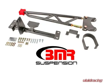 BMR Suspension Torque Arm Tunnel Mount Stock Exhaust W/DSL Black Chevrolet Camaro | Pontiac Firebird 1993-2002 - TA011H