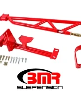 BMR Suspension Torque Arm Tunnel Mount Stock Exhaust W/DSL Red Chevrolet Camaro | Pontiac Firebird 1993-2002                                     - TA011R - Image 6