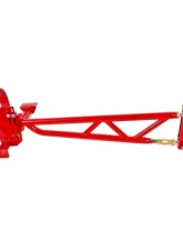 BMR Suspension Torque Arm Tunnel Mount Stock Exhaust W/DSL Red Chevrolet Camaro | Pontiac Firebird 1993-2002                                     - TA011R - Image 2