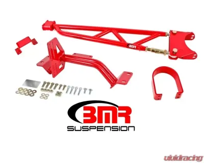 BMR Suspension Torque Arm Tunnel Mount LT Headers W/DSL Red Chevrolet Camaro | Pontiac Firebird 1993-2002 - TA012R