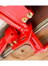 BMR Suspension Torque Arm Tunnel Mount LT Headers W/DSL Red Chevrolet Camaro | Pontiac Firebird 1993-2002                                     - TA012R - Image 3