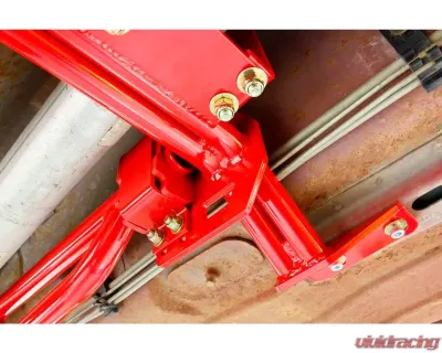 BMR Suspension Torque Arm Tunnel Mount LT Headers W/DSL Red Chevrolet Camaro | Pontiac Firebird 1993-2002 - TA012R