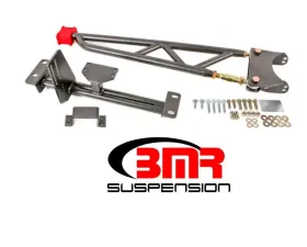 BMR Suspension Torque Arm Tunnel Mount Stock Exhaust W/o DSL Black Chevrolet Camaro | Pontiac Firebird 1993-2002