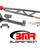 BMR Suspension Torque Arm Tunnel Mount Stock Exhaust W/o DSL Black Chevrolet Camaro | Pontiac Firebird 1993-2002                                     - TA013H - Image 2