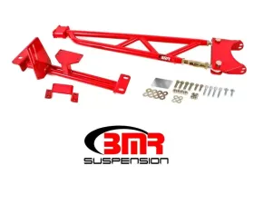 BMR Suspension Torque Arm Tunnel Mount Stock Exhaust W/o DSL Red Chevrolet Camaro | Pontiac Firebird 1993-2002