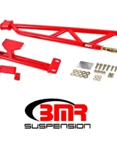 BMR Suspension Torque Arm Tunnel Mount Stock Exhaust W/o DSL Red Chevrolet Camaro | Pontiac Firebird 1993-2002                                     - TA013R - Image 5