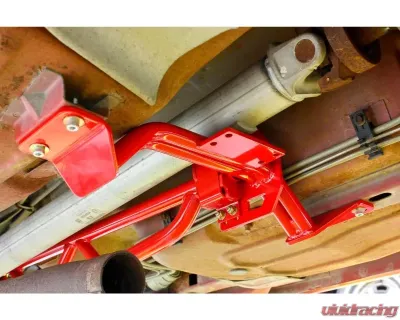 BMR Suspension Torque Arm Tunnel Mount LT Headers W/o Red DSL Chevrolet Camaro | Pontiac Firebird 1993-2002 - TA014R