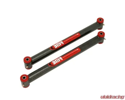 BMR Suspension Lower Control Arms Polyurethane Bushings DOM Non-adjustable Black Chevrolet Camaro | Pontiac Firebird 1982-2002 - TCA001H
