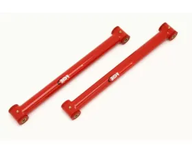 BMR Suspension Lower Control Arms Polyurethane Bushings DOM Non-adjustable Red Chevrolet Camaro | Pontiac Firebird 1982-2002