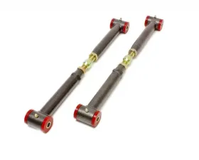BMR Suspension Lower Control Arms Polyurethane Bushings DOM On-Car Adjustable Black Chevrolet Camaro | Pontiac Firebird 1982-2002