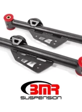 BMR Suspension Lower Control Arms Polyurethane Bushings DOM Non-adjustable Black Ford Mustang 1979-1998                                     - TCA014H - Image 2