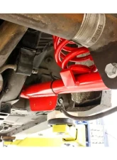 BMR Suspension Lower Control Arms Spherical Bearings DOM Non-adjustable Red Ford Mustang 1979-1998                                     - TCA016R - Image 2