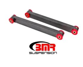 BMR Suspension Lower Control Arms Poly Bushings  Non-adjustable Boxed Black Ford Mustang 2005-2014