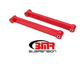 BMR Suspension Lower Control Arms Poly Bushings  Non-adjustable Boxed Red Ford Mustang 2005-2014