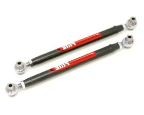 BMR Suspension Lower Control Arms Rod Ends DOM Double Adjustable Black Ford Mustang 2005-2014