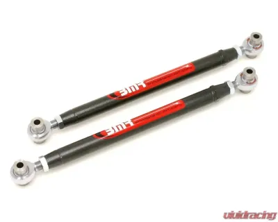 BMR Suspension Lower Control Arms Rod Ends DOM Double Adjustable Black Ford Mustang 2005-2014 - TCA020H