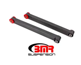 BMR Suspension Lower Control Arms Polyurethane Spherical Bearing DOM Non-adjustable Combo Boxed Black Ford Mustang 2005-2014