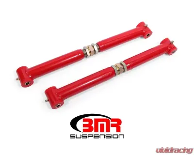 BMR Suspension Lower Control Arms Polyurethane Bushings DOM On-car Adjustable Red Chevrolet Trailblazer SS | SSR 03-09 - TCA023R