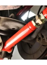 BMR Suspension Lower Control Arms Polyurethane Bushings DOM On-car Adjustable Red Chevrolet Trailblazer SS | SSR 03-09                                     - TCA023R - Image 2