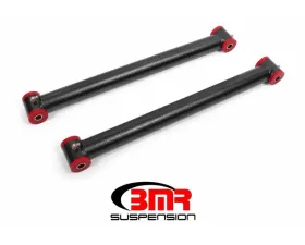 BMR Suspension Lower Control Arms Polyurethane Bushings DOM Non-adjustable Black Chevrolet Trailblazer SS | SSR 03-09