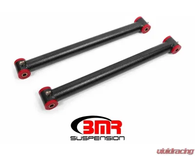 BMR Suspension Lower Control Arms Polyurethane Bushings DOM Non-adjustable Black Chevrolet Trailblazer SS | SSR 03-09 - TCA024H