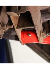 BMR Suspension Lower Control Arms Polyurethane Bushings DOM Non-adjustable Red Chevrolet Trailblazer SS | SSR 03-09                                     - TCA024R - Image 4