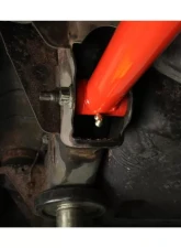 BMR Suspension Lower Control Arms Polyurethane Bushings DOM Non-adjustable Red Chevrolet Trailblazer SS | SSR 03-09                                     - TCA024R - Image 6