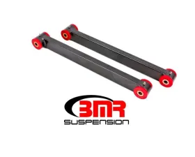 BMR Suspension Lower Control Arms Poly Bushings Non-adjustable Boxed Black Ford Mustang 2005-2014