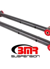 BMR Suspension Lower Control Arms Poly Bushings DOM Non-adjustable Black Buick Grand Sport | Chevrolet Malibu | Oldsmobile 442 | Pontiac GTO 1964-1972                                     - TCA034H - Image 2