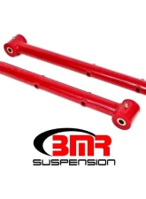 BMR Suspension Lower Control Arms Poly Bushings DOM Non-adjustable Red Buick Grand Sport | Chevrolet Malibu | Oldsmobile 442 | Pontiac GTO 1964-1972                                     - TCA034R - Image 2