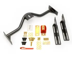 BMR Suspension Transmission Conversion Crossmember Black T56, TH400 Chevrolet Camaro | Pontiac Firebird 1967-1969