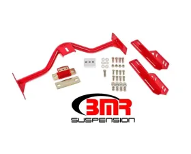 BMR Suspension Transmission Conversion Crossmember Red T56, TH400 Chevrolet Camaro | Pontiac Firebird 1967-1969