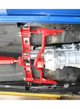 BMR Suspension Transmission Conversion Crossmember Red T56, TH400 Chevrolet Camaro | Pontiac Firebird 1967-1969                                     - TCC005R - Image 2