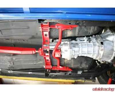 BMR Suspension Transmission Conversion Crossmember Red T56, TH400 Chevrolet Camaro | Pontiac Firebird 1967-1969 - TCC005R