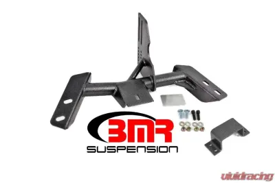 BMR Suspension Torque Arm Relocation Crossmember Black TH700R4 / 4L60 Chevrolet Camaro | Pontiac Firebird 1984-1992 - TCC017H