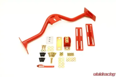 BMR Suspension Transmission Conversion Crossmember Red TH350, PG, 700R4, 4L60E Chevrolet Camaro | Pontiac Firebird 1967-1969 - TCC030R