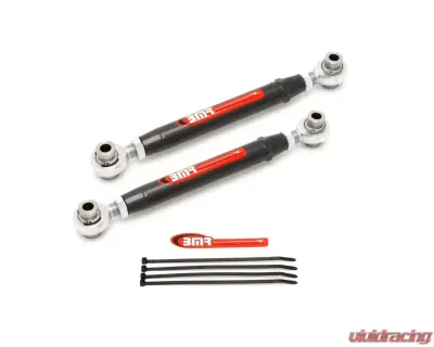 BMR Suspension Toe Rods Rear Rod Ends Adjustable Black Chevrolet Camaro 2010-2015 | SS 14-17 | Pontiac G8 2008-2009 - TR004H
