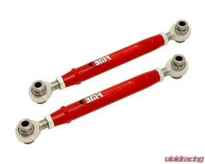 BMR Suspension Toe Rods Rear Rod Ends Adjustable Red Chevrolet Camaro 2010-2015 | SS 14-17 | Pontiac G8 2008-2009 - TR004R