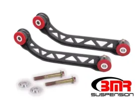 BMR Suspension Upper Control Arms Poly Bushings Non-adjustable Black Dodge Challenger 2008-2021