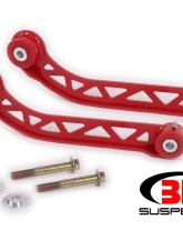 BMR Suspension Upper Control Arms Poly Bushings Non-adjustable Red Dodge Challenger 2008-2021                                     - UCA110R - Image 2