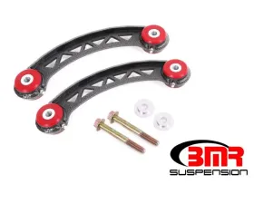 BMR Suspension Upper Trailing Arms Poly Bushings Non-adjustable Black Dodge Challenger 2008-2021