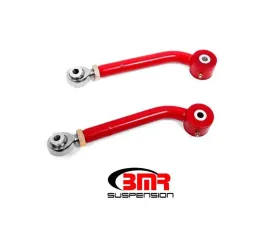 BMR Suspension Upper Trailing Arms Rod Ends Single Adjustable Red Dodge Challenger 2008-2021