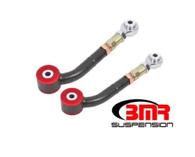 BMR Suspension Upper Trailing Arms Rod Ends On-car Adjustable Black Dodge Challenger 2008-2021