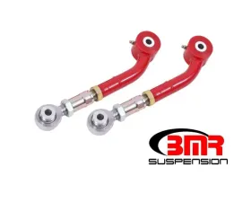 BMR Suspension Upper Trailing Arms Rod Ends On-car Adjustable Red Dodge Challenger 2008-2021