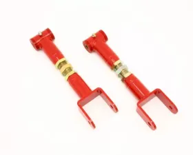 BMR Suspension Upper Control Arms Polyurethane Bushings DOM On-car Adjustable Extended Length Red Chevrolet Impala SS | Caprice 1991-1996