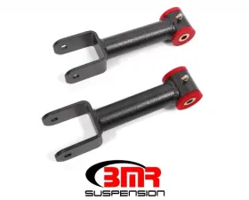 BMR Suspension Upper Control Arms Polyurethane Bushings DOM Non-adjustable Black Ford Mustang 1979-2004