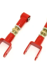 BMR Suspension Upper Control Arms Adjustable DOM On-car  Spherical Bearings Red Ford Mustang 1979-2004                                     - UTCA015R - Image 2