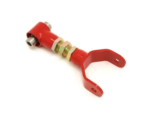 BMR Suspension Upper Control Arms Spherical Bearings DOM On-car Adjustable Red Ford Mustang 2005-2010